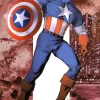 Captain America - Captain America by Dan Jurgens Omnibus Hardcover Book (Gene Ha DM Variant Cover)