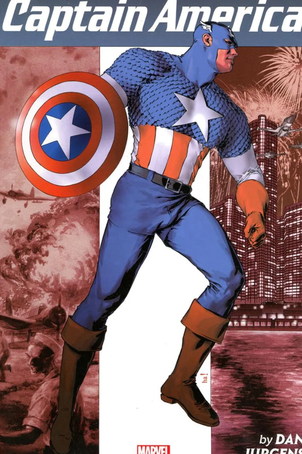 Captain America - Captain America by Dan Jurgens Omnibus Hardcover Book (Gene Ha DM Variant Cover)