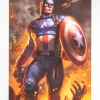 Captain America - Captain America Fine Art Print by Alex Pascenko & Ian MacDonald (International Exclusive)