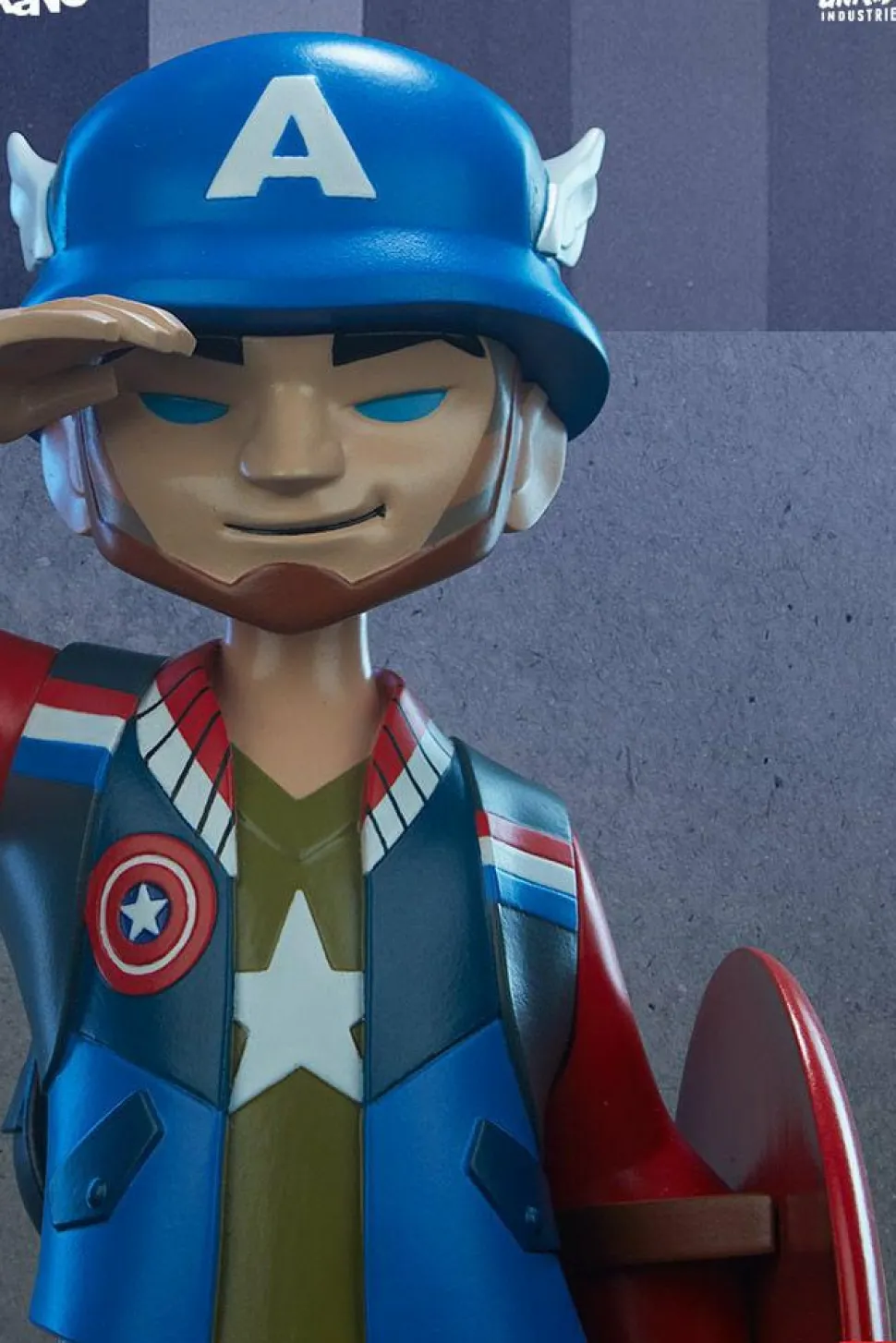Captain America - Captain America 8” Vinyl Figure by kaNO
