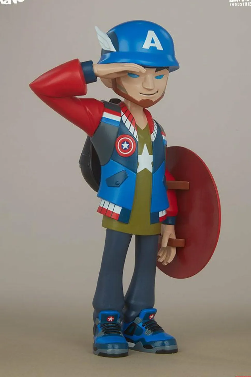 Captain America - Captain America 8” Vinyl Figure by kaNO