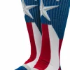 Captain America - Captain America Suit-Up Crew Socks (One Size)