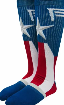 Captain America - Captain America Suit-Up Crew Socks (One Size)