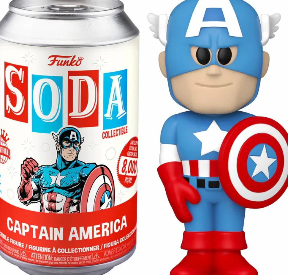 Captain America - Captain America Vinyl SODA Figure in Collector Can (International Edition)