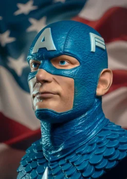 Captain America - Captain America Legends in 3D 1/2 Scale Bust