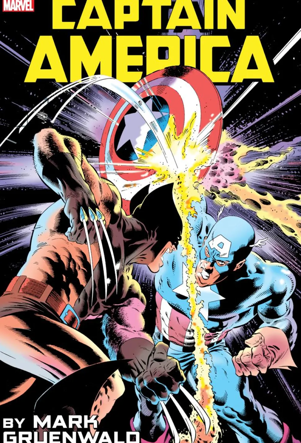 Captain America - Captain America by Mark Gruenwald Omnibus Volume 01 Hardcover Book