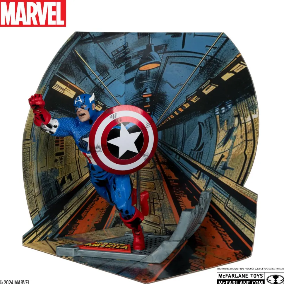 Captain America - Captain America (Captain America #100) 1/10th Scale PVC Posed Figure