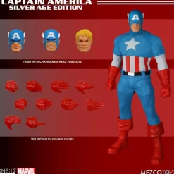 Captain America - Captain America (Silver Age) One:12 Collective 1/12th Scale Action Figure