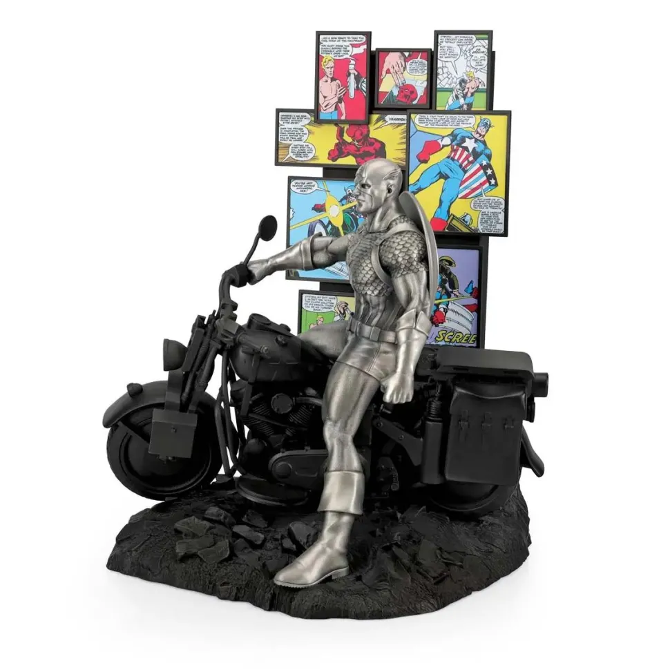 Captain America - Captain America Origins Limited Edition 10" Pewter Statue
