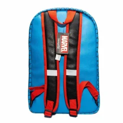 Captain America - Cosplay 18” Faux Leather Backpack with Pin Set
