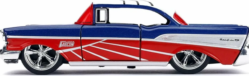 Captain America - Falcon’s 1957 Chevy Bel-Air 1/32 Scale Hollywood Rides Die-Cast Vehicle Replica