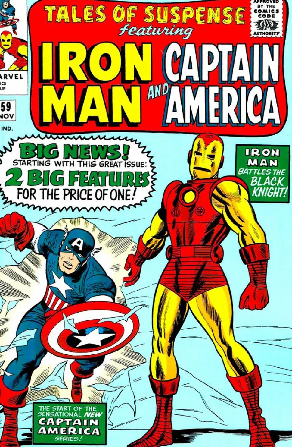 Captain America - Mighty Marvel Masterworks Volume 01 Sentinel of Liberty Paperback Book (DM Variant Cover)