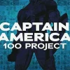 Captain America - The 100 Project Paperback Book