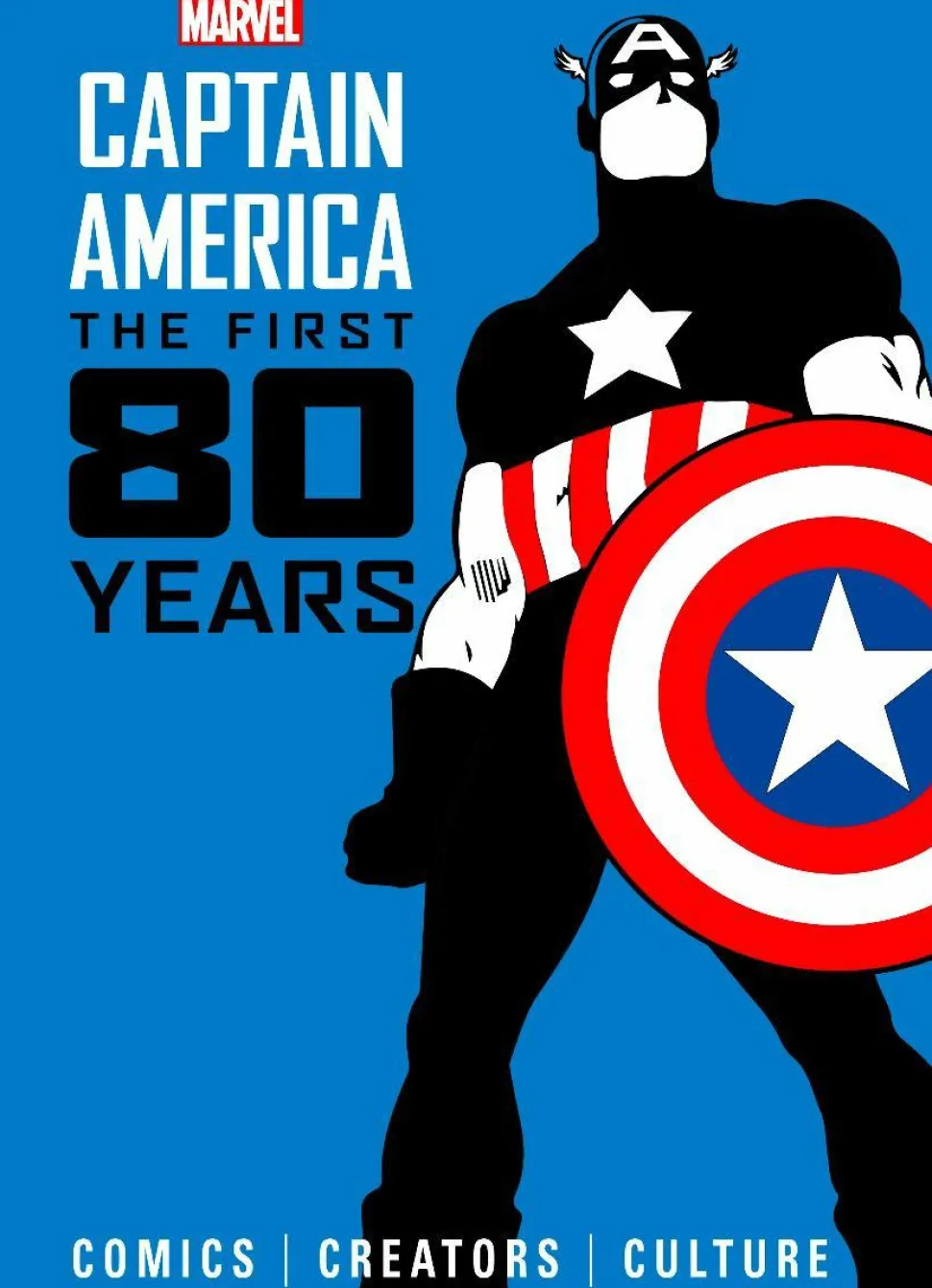 Captain America - The First 80 Years Hardcover Book