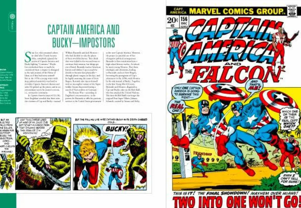 Captain America - The First 80 Years Hardcover Book