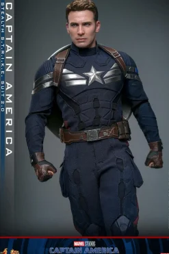 Captain America 2: The Winter Soldier - Captain America (Stealth S.T.R.I.K.E. Suit) 2.0 1/6th Hot Toys Action Figure