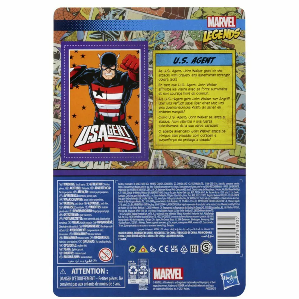 Captain America - U.S. Agent Marvel Legends Retro Kenner 3.75” Action Figure