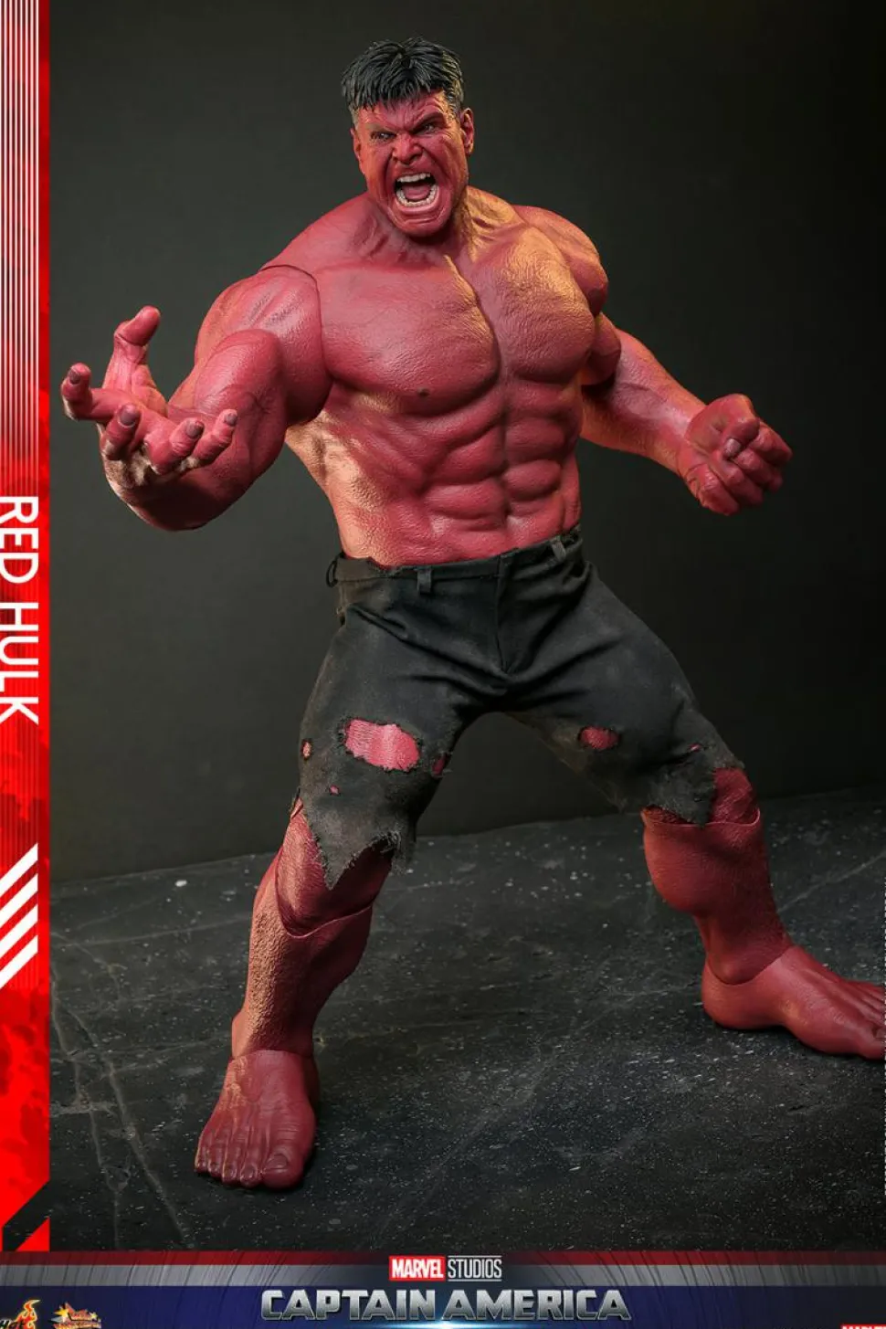 Captain America: Brave New World - Red Hulk 1/6th Scale Hot Toys Action Figure