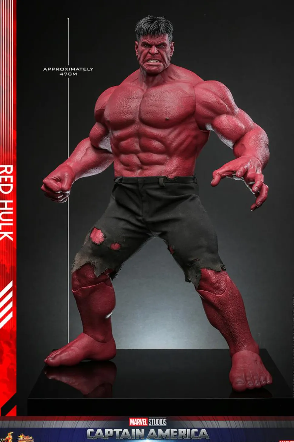 Captain America: Brave New World - Red Hulk 1/6th Scale Hot Toys Action Figure