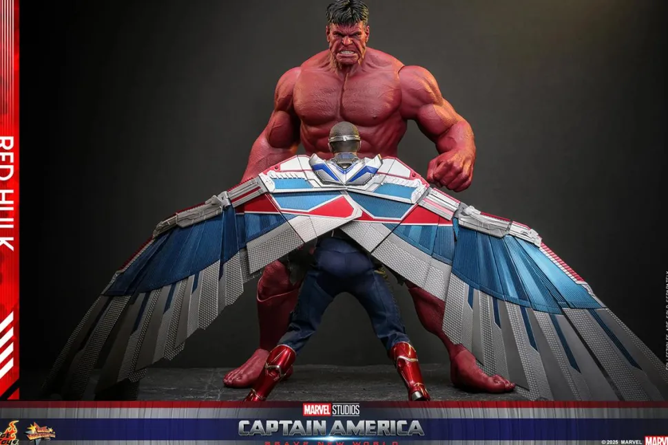 Captain America: Brave New World - Red Hulk 1/6th Scale Hot Toys Action Figure