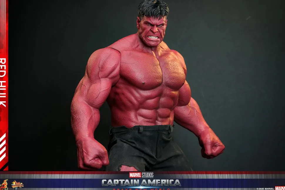 Captain America: Brave New World - Red Hulk 1/6th Scale Hot Toys Action Figure