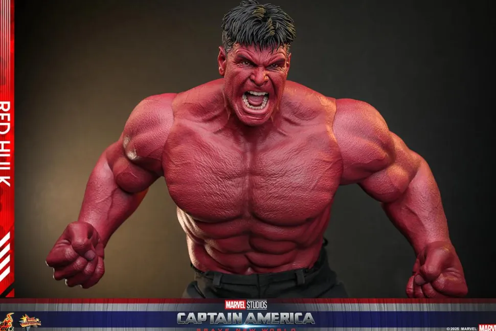 Captain America: Brave New World - Red Hulk 1/6th Scale Hot Toys Action Figure