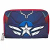 Captain America: Brave New World - Cosplay 4" Faux Leather Zip-Around Wallet