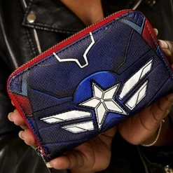 Captain America: Brave New World - Cosplay 4" Faux Leather Zip-Around Wallet