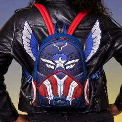 Captain America: Brave New World - Cosplay 10" Faux Leather Mini Backpack