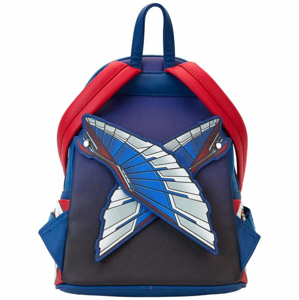 Captain America: Brave New World - Cosplay 10" Faux Leather Mini Backpack