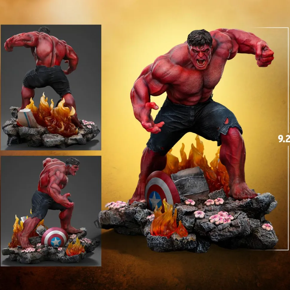 Captain America: Brave New World - Red Hulk 1/10th Scale Statue