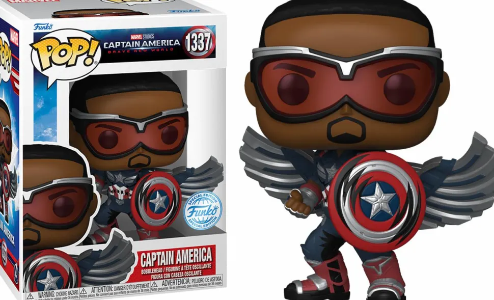 Captain America: Brave New World - Captain America (Deco) Pop! Vinyl Figure
