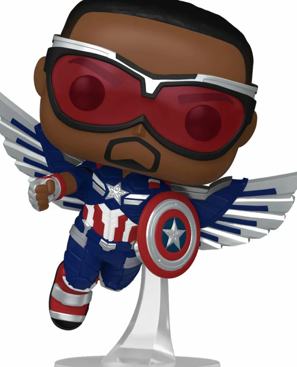 Captain America: Brave New World - Captain America Mystery Box (Includes Sam Wilson & 3 Exclusive Pop! Vinyl Figures)