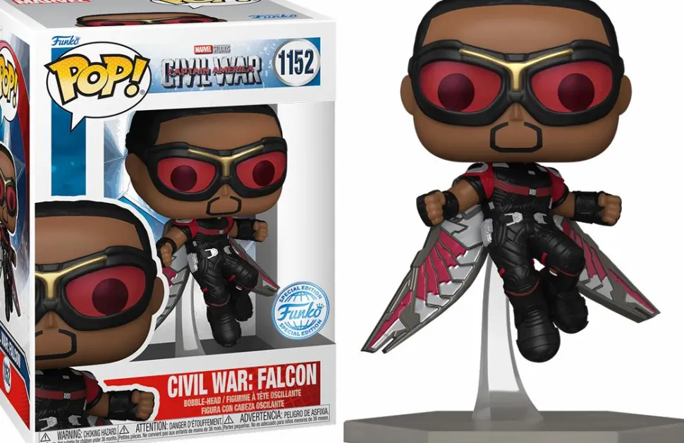 Captain America: Civil War - Falcon Build-A-Scene Pop! Vinyl Figure