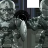 Captain America: Civil War - Iron Man and Captain America 4” Metals Die-Cast Bare Metal Action Figure 2-Pack (2016 Convention Exclusive)