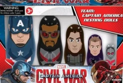 Captain America: Civil War - Team Captain America Nesing Dolls (Set of 5)