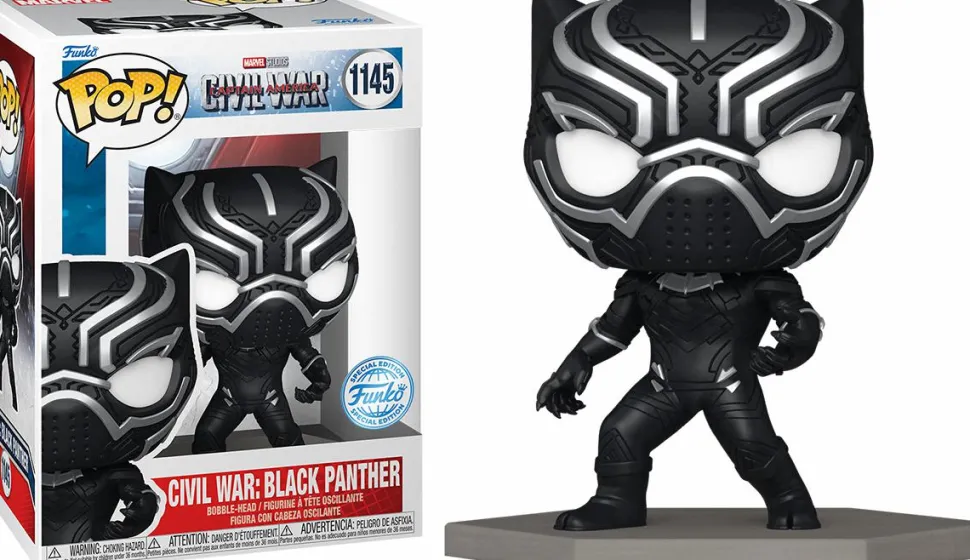 Captain America: Civil War - Black Panther Build-A-Scene Pop! Vinyl Figure