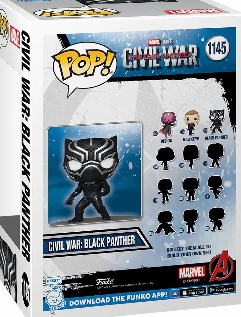 Captain America: Civil War - Black Panther Build-A-Scene Pop! Vinyl Figure