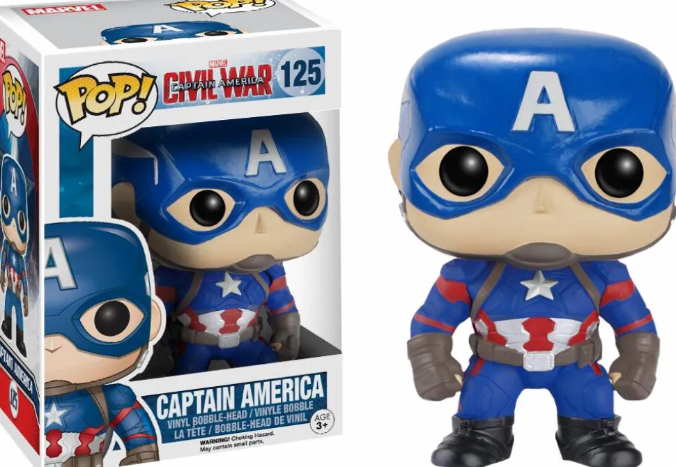 Captain America: Civil War - Captain America Pop! Vinyl Figure