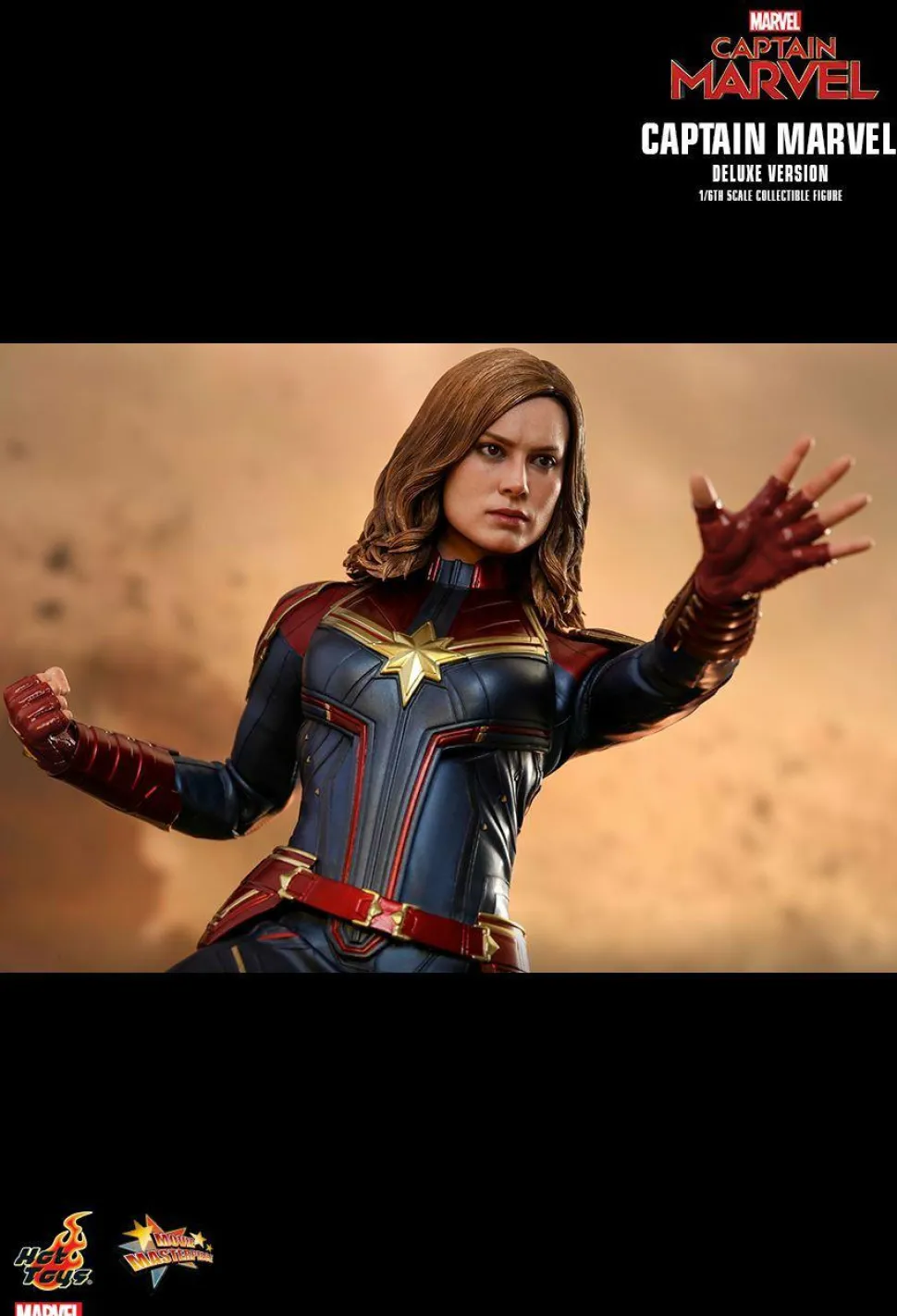 Captain Marvel (2019) - Captain Marvel Deluxe 1/6th Scale Hot Toys Action Figure (Int Sales Only)