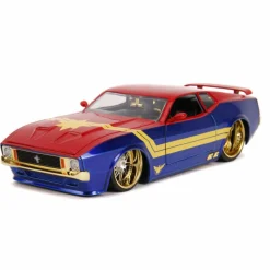 Captain Marvel - 1973 Ford Mustang Mach 1 1/24th Scale Die-Cast Vehicle