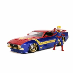 Captain Marvel - 1973 Ford Mustang Mach 1 1/24th Scale Die-Cast Vehicle