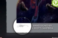 Captain Marvel - Captain Marvel Fine Art Print by J. Scott Campbell