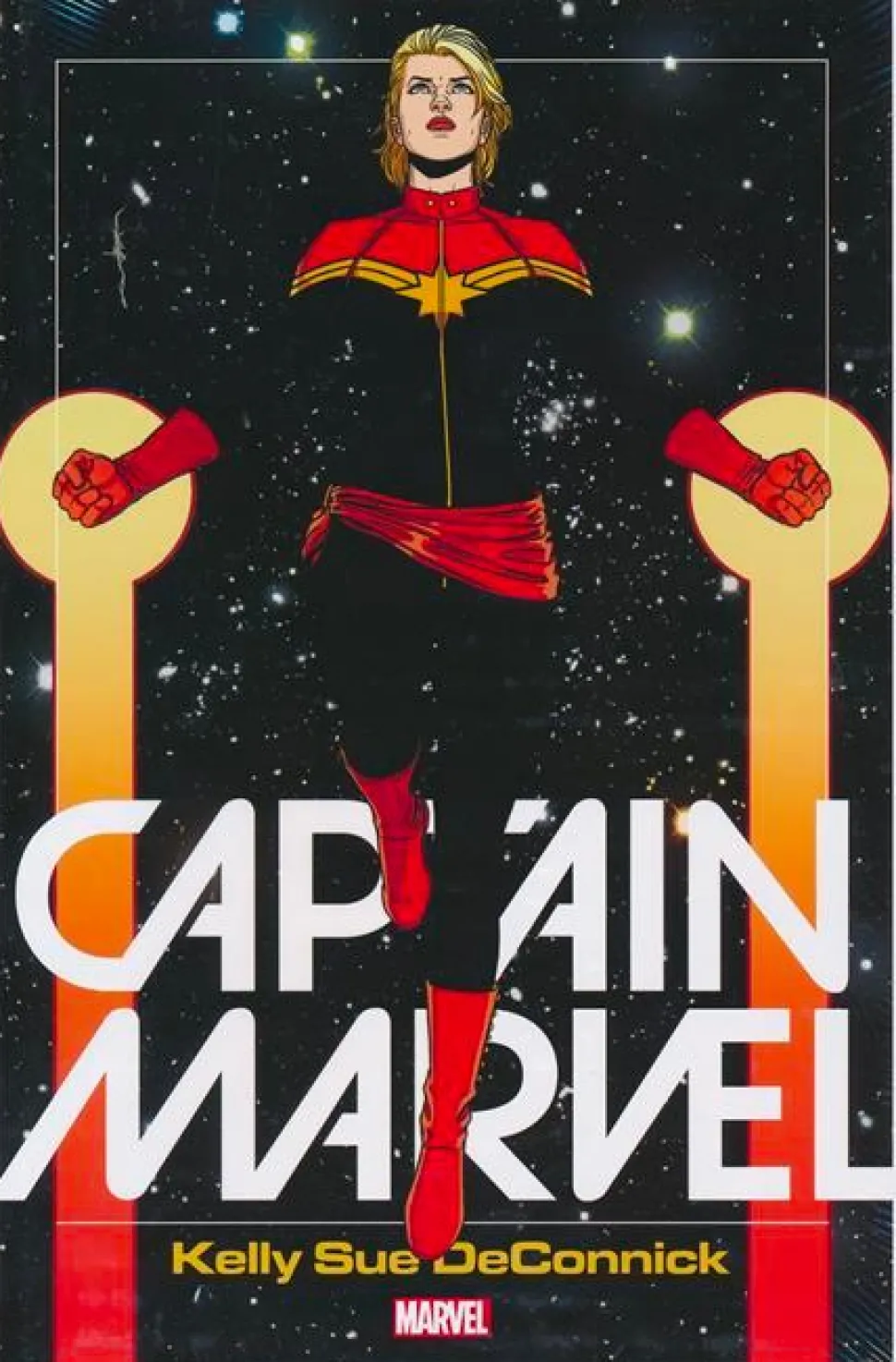 Captain Marvel - Captain Marvel by Kelly Sue Deconnick Omnibus Hardcover Book (DM Variant Cover)