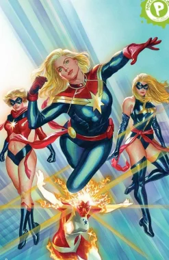 Captain Marvel - Captain Marvel #1 Fine Art Print by Alex Ross