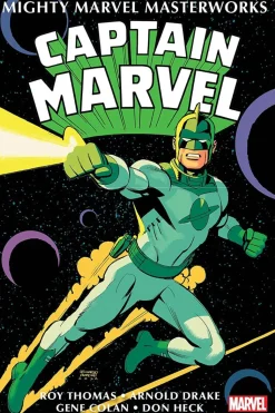 Captain Marvel - Mighty Marvel Masterworks Volume 01 The Coming of Captain Marvel Paperback Book