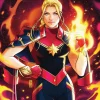 Captain Marvel - Volume 01 The Omen Trade Paperback Book