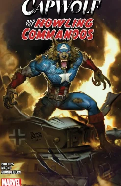 Capwolf & The Howling Commandos by Stephanie Phillips Trade Paperback Book