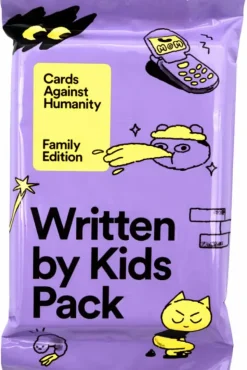 Cards Against Humanity - Family Edition Written by Kids Expansion Pack (30 Cards)