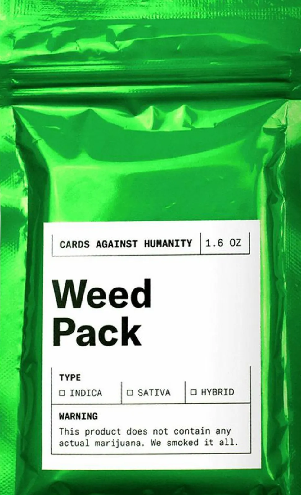 Cards Against Humanity - Weed Expansion Pack (30 Cards)